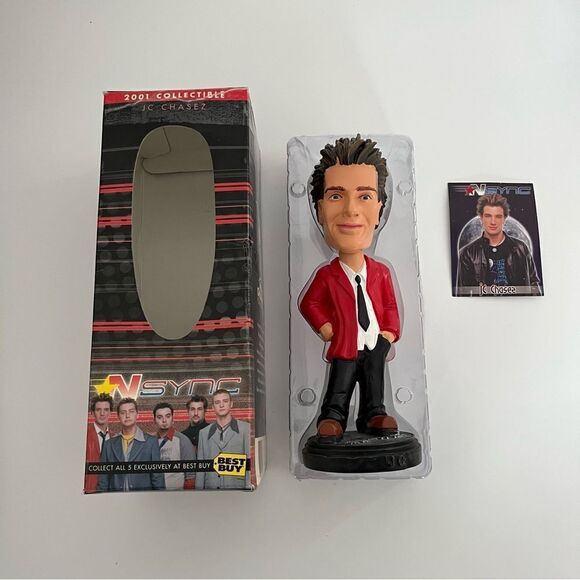 N*Sync JC Chasez Bobble Head - Best Buy Exclusive 2001 - Picture 2 of 9